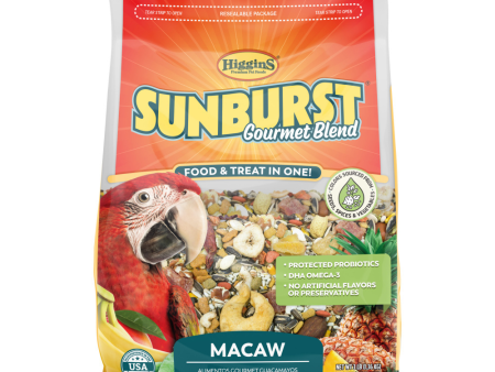 Higgins Sunburst Gourmet Blend Macaw Food Discount