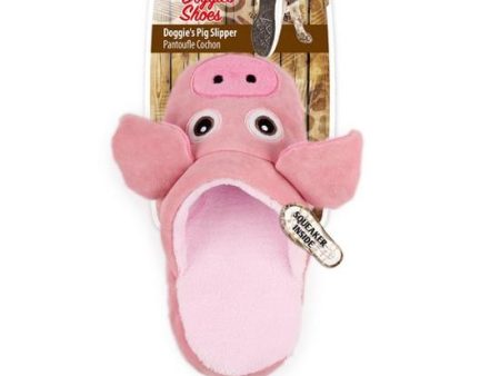 All For Paws Doggies Pig Slipper Soft Dog Chew Toy Online Hot Sale