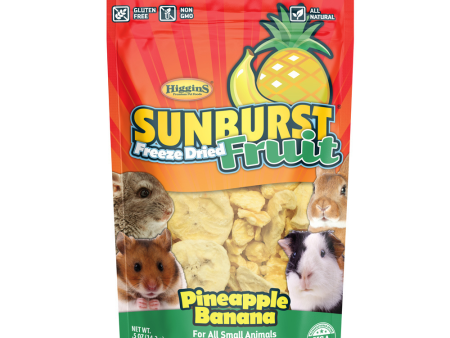 Higgins Sunburst Freeze Dried Fruit Pineapple Banana Treat on Sale