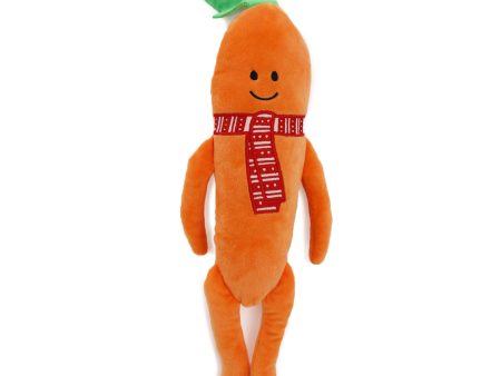 Ancol Xmas Soft Plush Dog Toy Katie Carrot w. Squeaker For Discount