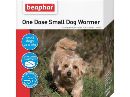 Beaphar One Dose Small Dog Wormer (up to 6kg) For Cheap