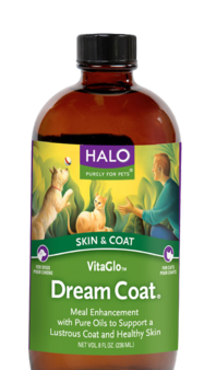 Halo Dream Coat Meal Enhancement Oil for Dogs and Cats For Discount