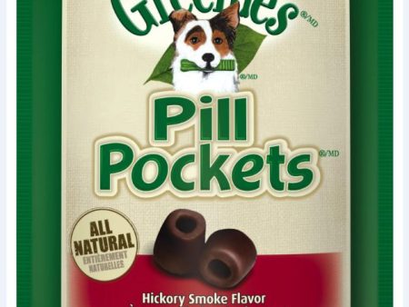 Greenies Pill Pockets Canine Hickory Smoke Flavor Dog Treats Fashion