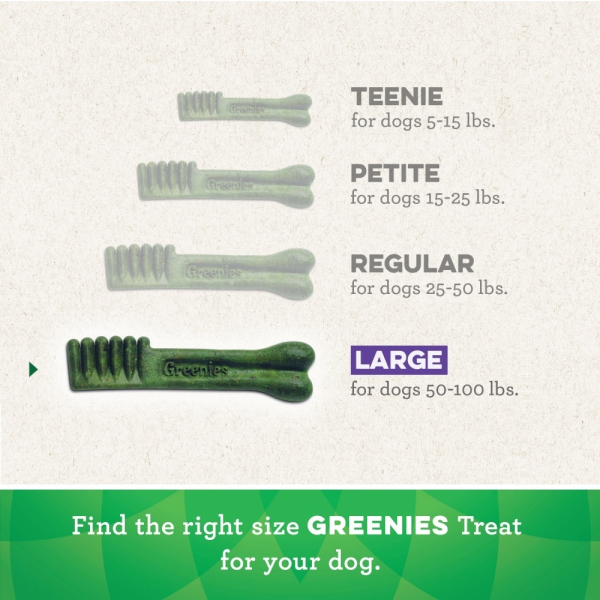 Greenies Aging Care Large Dental Care Dog Treats Online Sale