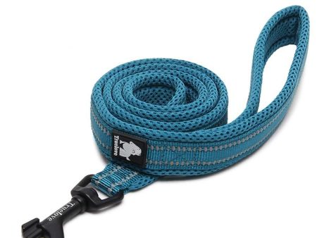 Truelove Dog Puppy Leads Airmesh Reflective 1.1m Blue 4 Sizes Online now