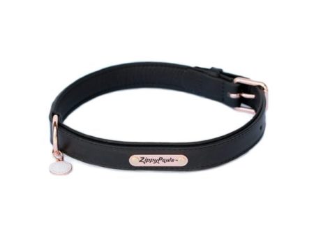 ZippyPaws Legacy Collection Black Dog Collar For Discount