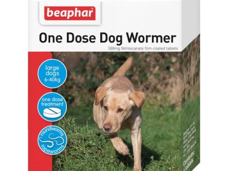 Beaphar One Dose Dog Wormer (20-40kg) Online now