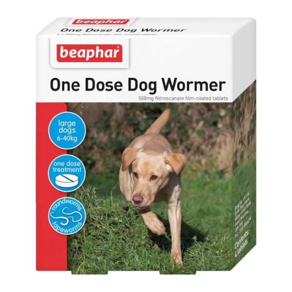 Beaphar One Dose Dog Wormer (20-40kg) Online now