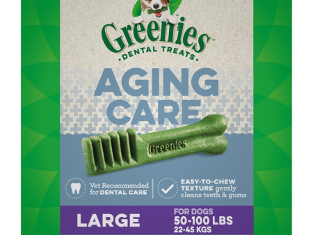 Greenies Aging Care Large Dental Care Dog Treats Online Sale