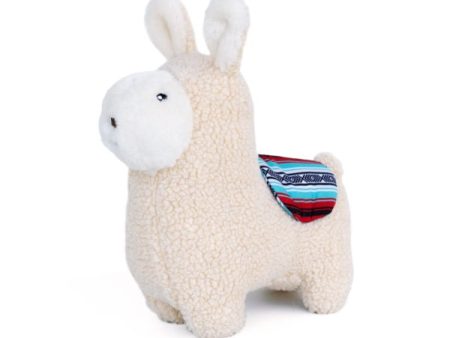 ZippyPaws Storybook Snugglerz Liam the Llama Plush Dog Toy Supply