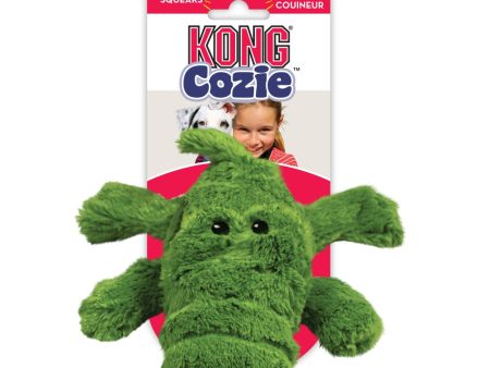 KONG Cozie Ali Alligator Dog Toy Cheap