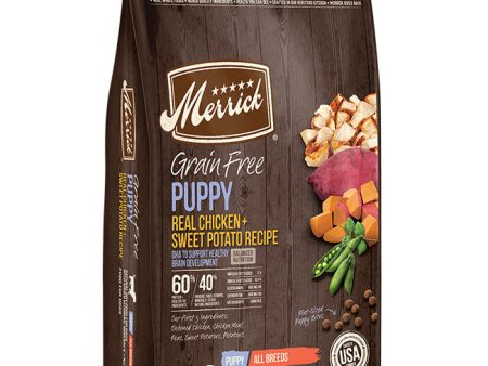 Merrick Grain Free Puppy Chicken Recipe Dry Dog Food For Sale