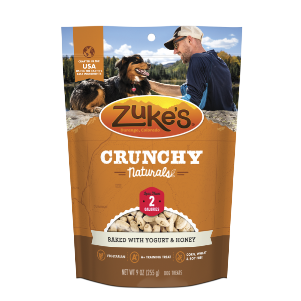 Zukes Crunchy Naturals Baked with Yogurt and Honey 2s Dog Treats Online Sale