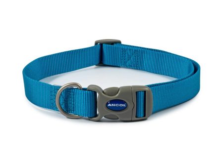 Ancol Dog & Puppy Collars Nylon Blue 3 Sizes For Discount