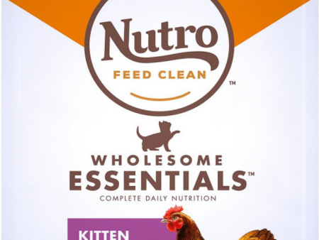 Nutro Wholesome Essentials Farm Raised Kitten Chicken and Brown Rice Dry Cat Food Online Sale