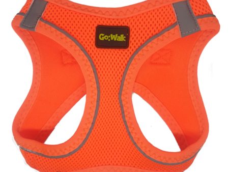 Go WALK Dog Airmesh Harnesses Orange 5 Sizes Online Sale