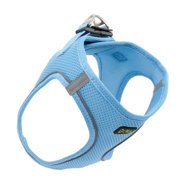 Go WALK Dog Airmesh Harnesses Blue 5 Sizes For Cheap