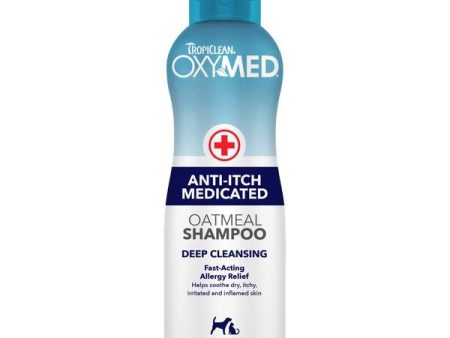 TropiClean Oxymed Anti-Itch Medicated Shampoo for Dogs and Cats 592ml Online Sale