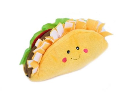 ZippyPaws NomNomz Plush Taco Dog Toy on Sale