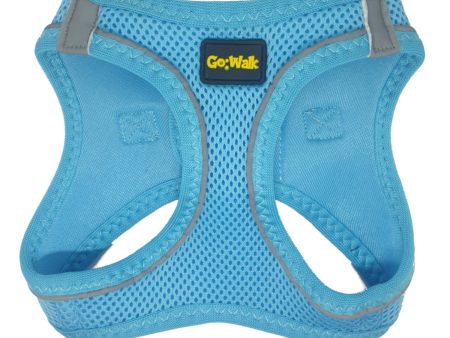 Go WALK Dog Airmesh Harnesses Blue 5 Sizes For Cheap