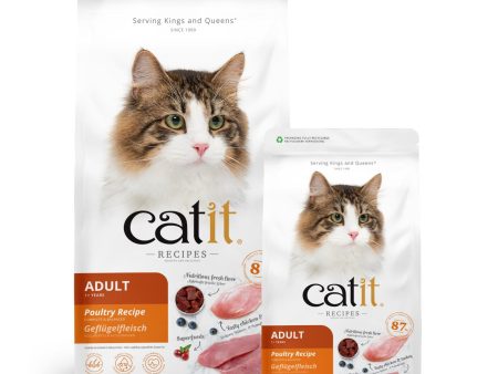 Catit Recipes Adult Poultry Recipe Dry Cat Food 400g 2kg Cheap