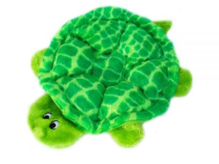 ZippyPaws Squeakie Crawler SlowPoke the Turtle Plush Dog Toy Online now